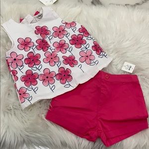 New** Little Me Two-Piece Set